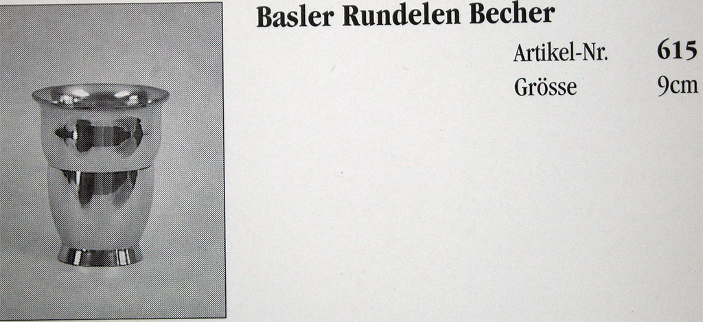 Basler Rondeln-Becher
